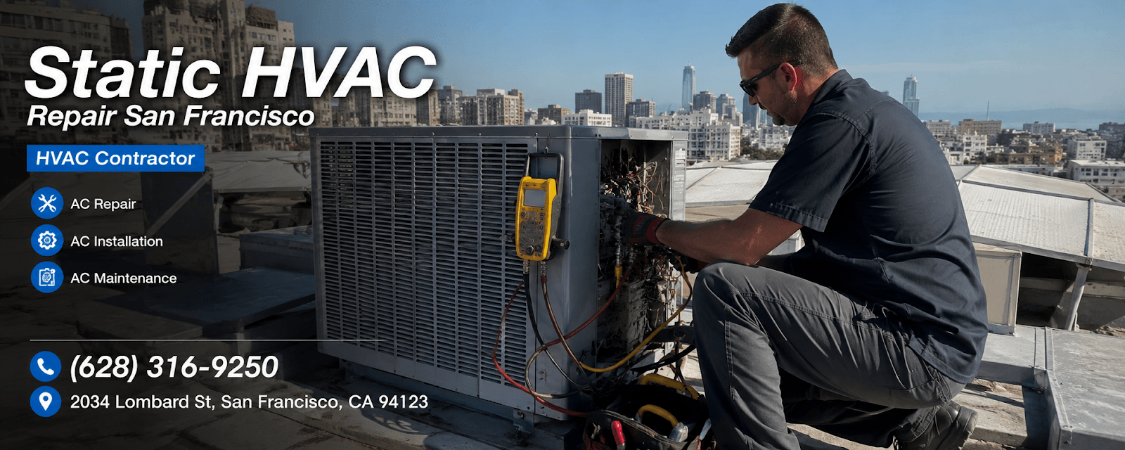 Static HVAC Repair San Francisco, photo 2