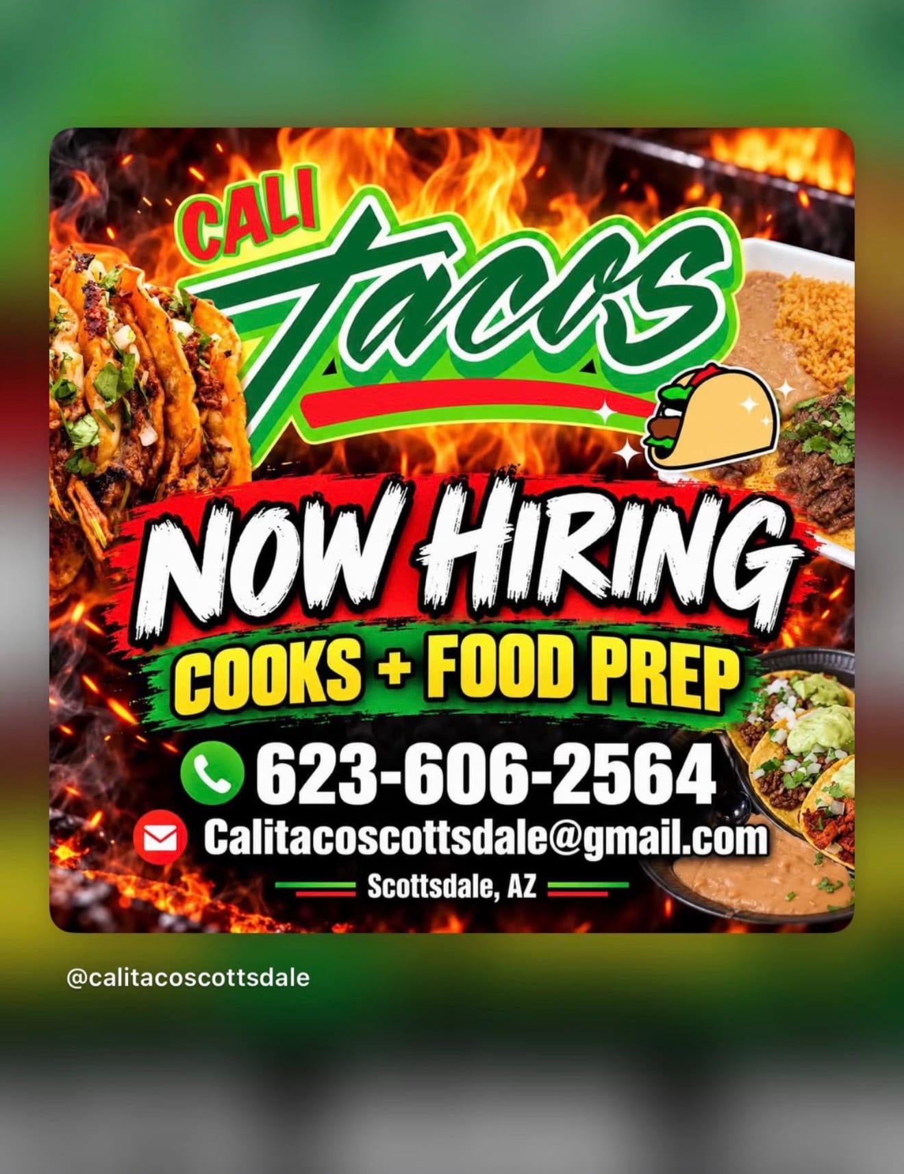 Cali Tacos Scottsdale