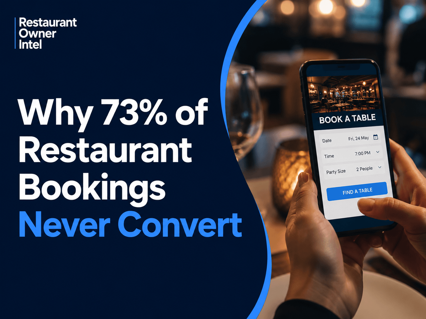 Why 73% of Restaurant Bookings Never Convert
