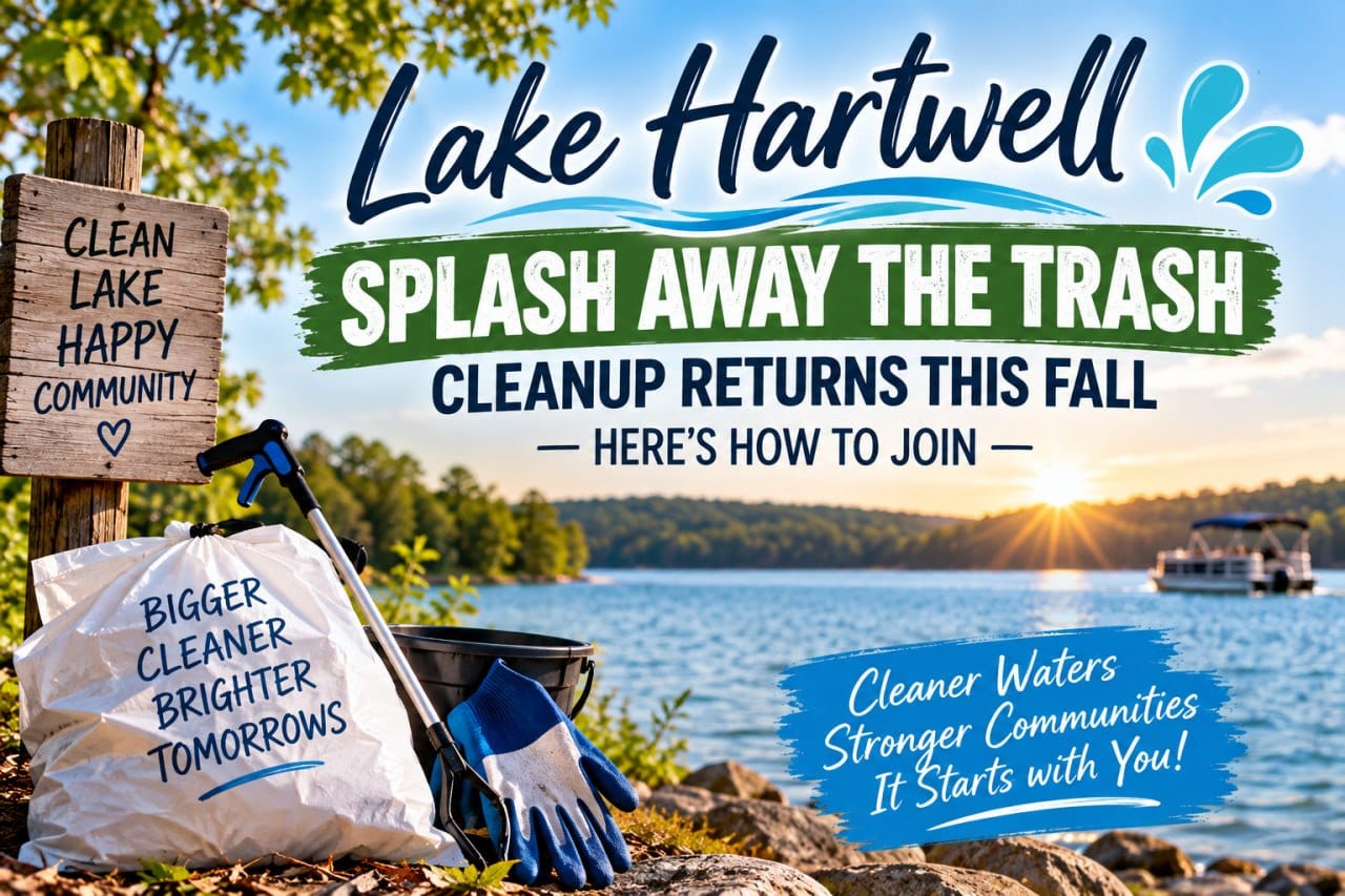 Lake Hartwell Splash Away The Trash Cleanup Returns This Fall — Here's How to Join