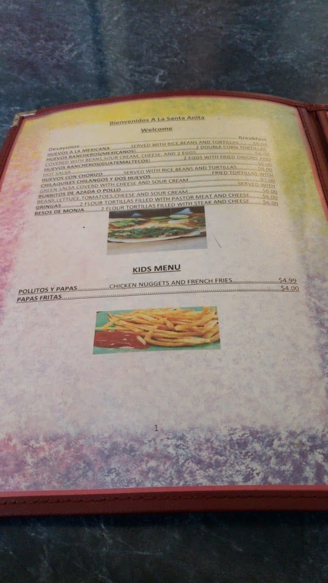 La Santa Anita Family Grill