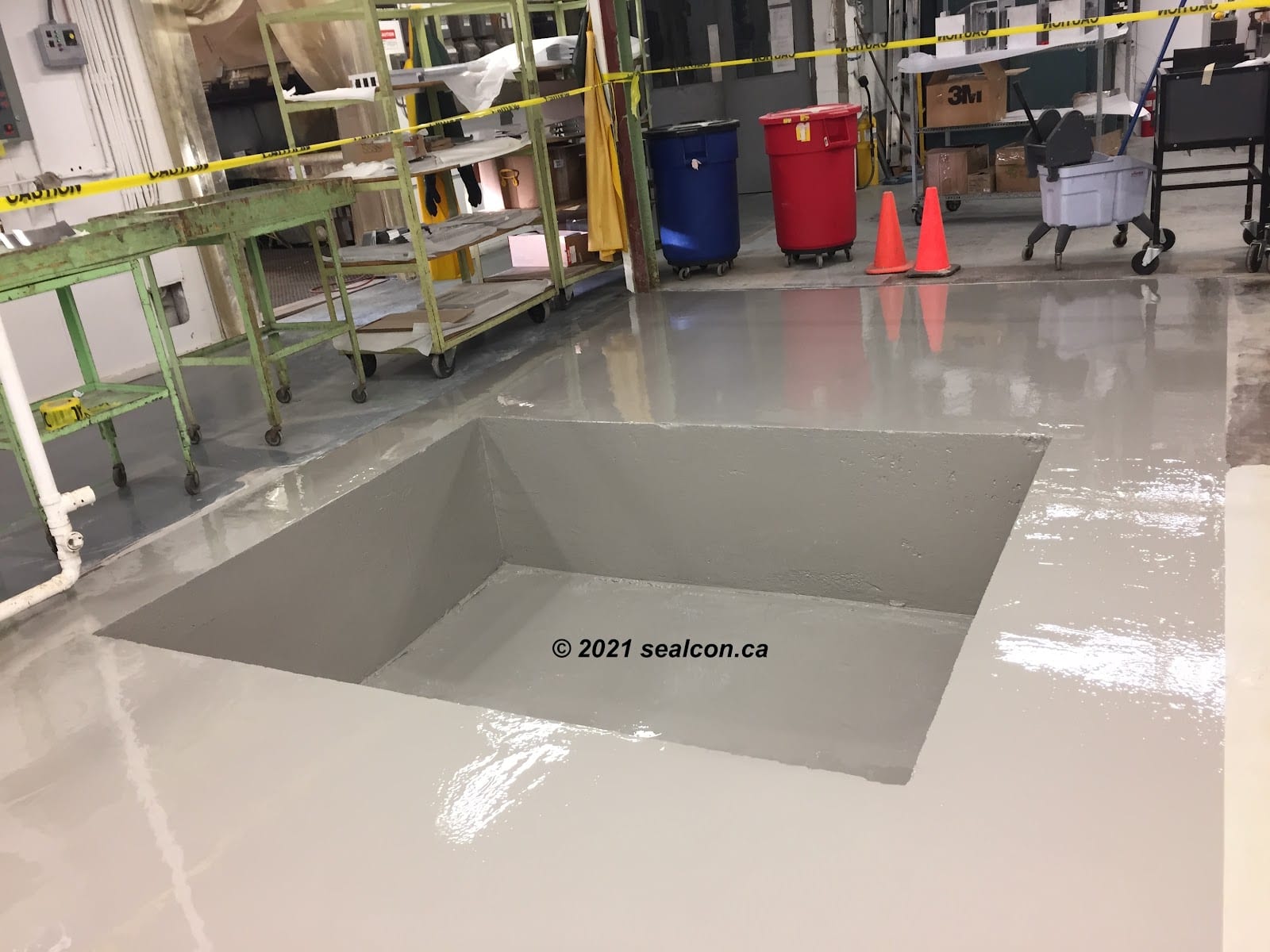Epoxy Flooring Concrete Coatings at Sealcon Toronto, photo 4