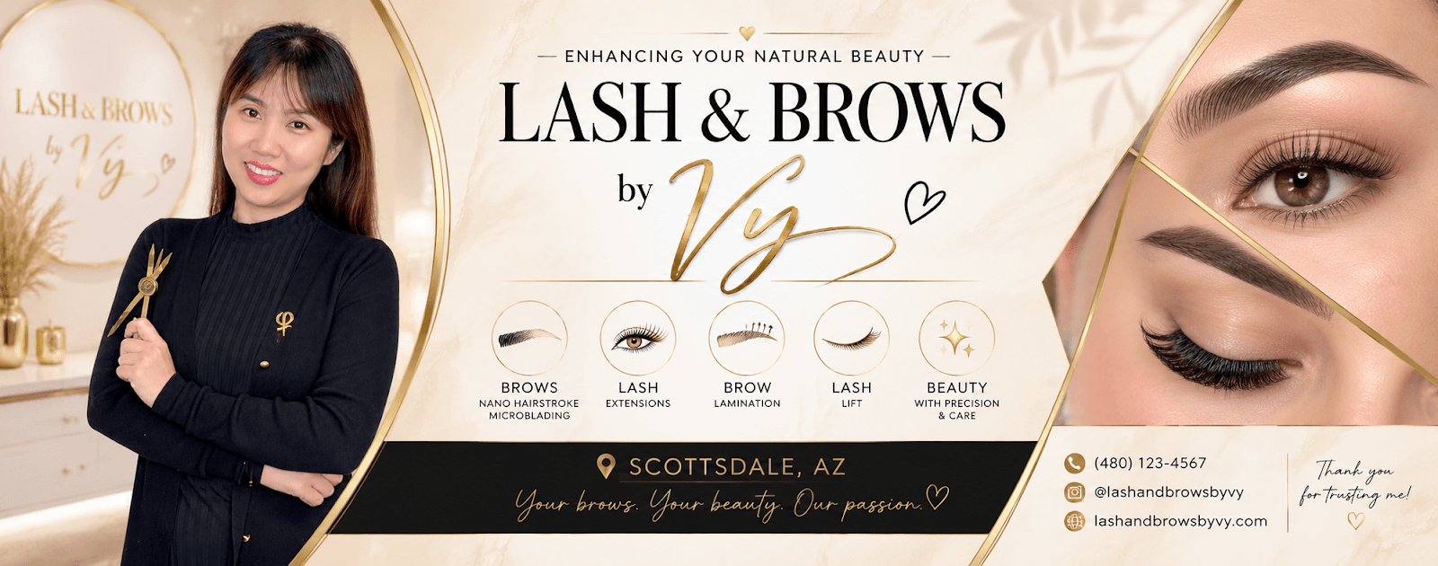 Lash & Brows by Vy