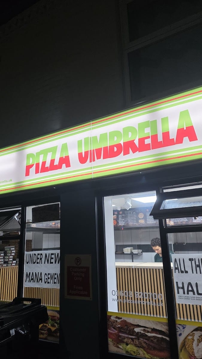 Pizza umbrella