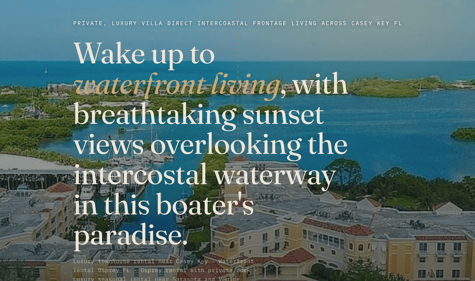Osprey Harbor Retreat 216