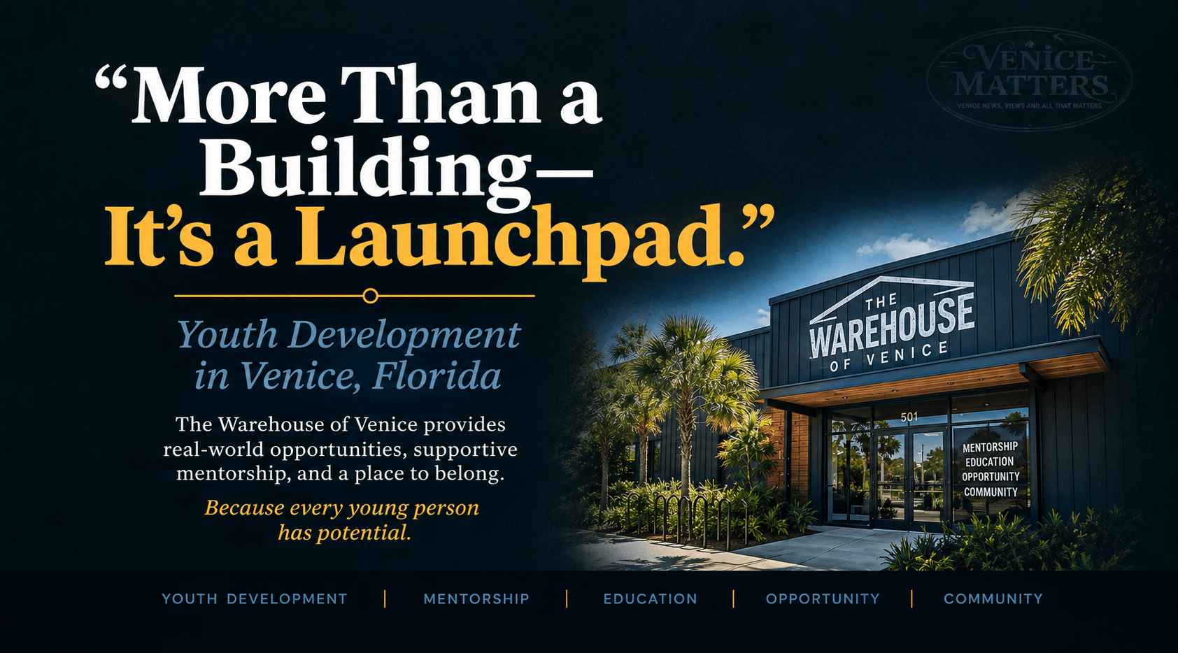 More Than a Building — It’s a Launchpad.
