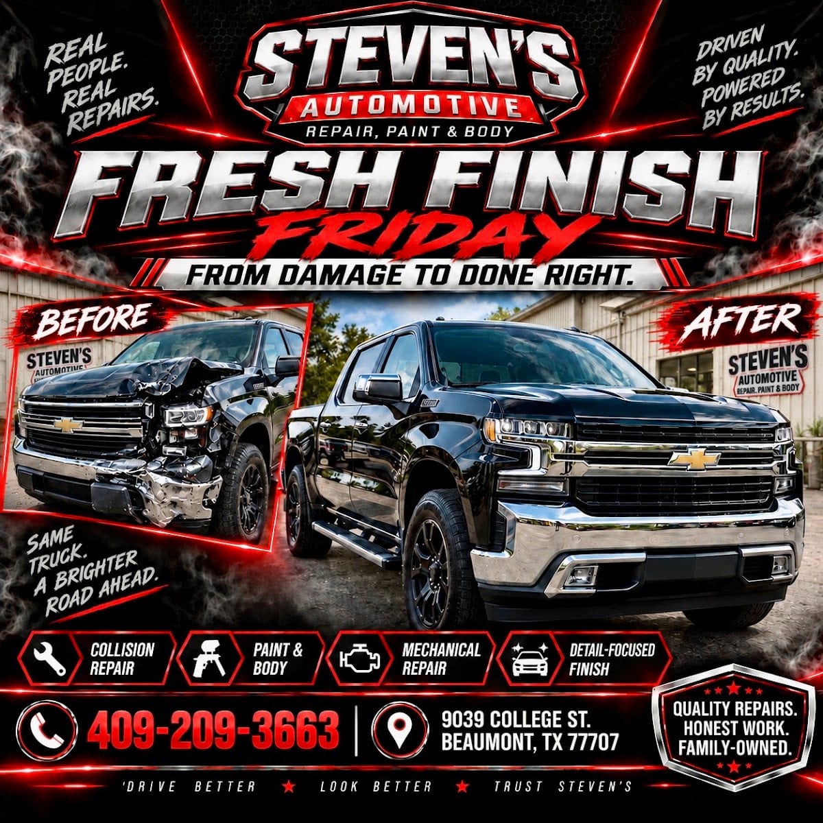 Steven's Automotive Repair, Paint, and Body