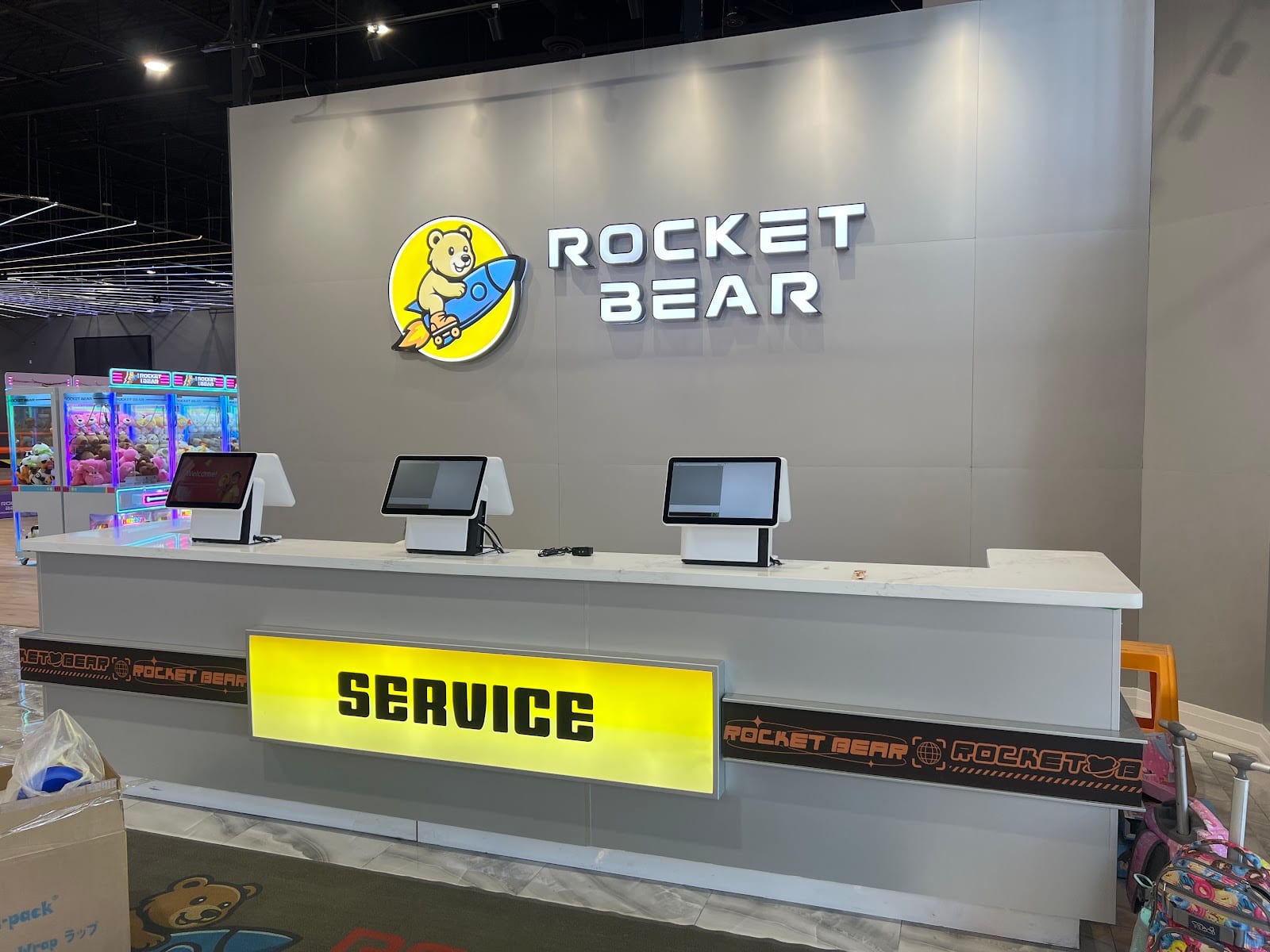 Rocket Bear Playground and Roller skate