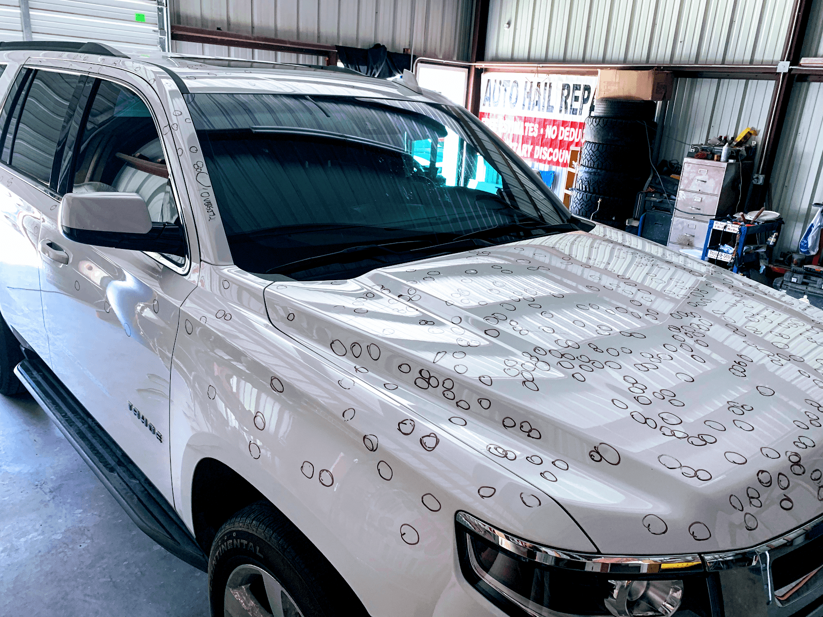 Garcia's Onsite Auto Hail Repair