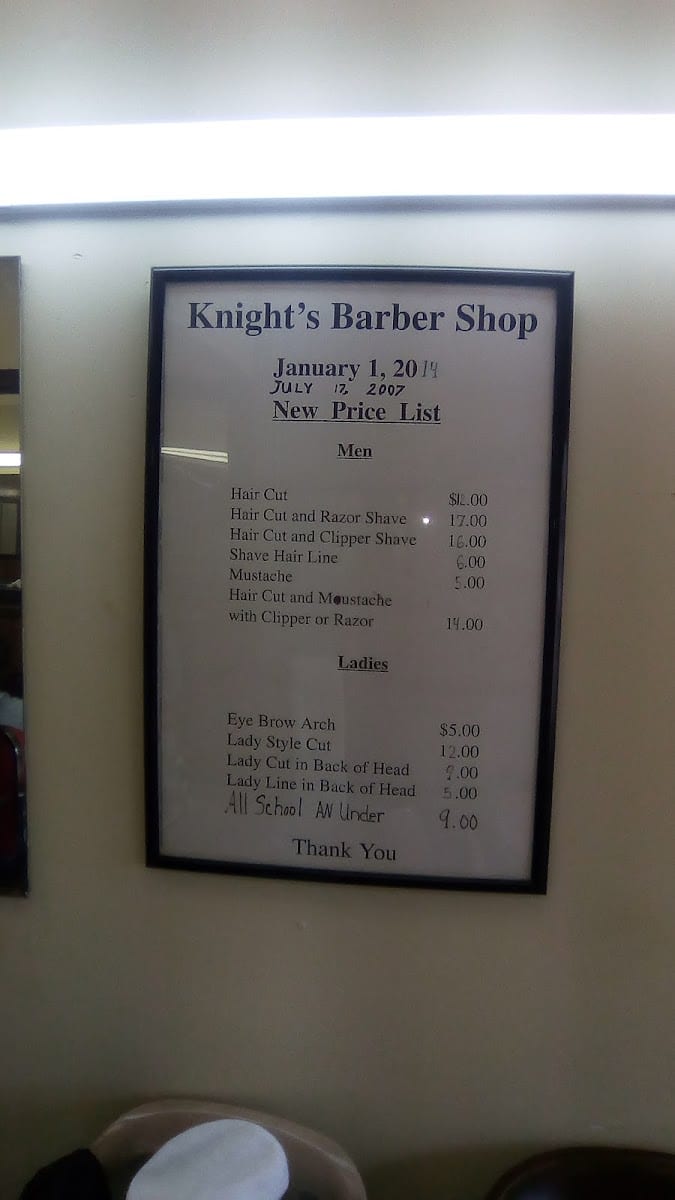 Knight's Barber Shop