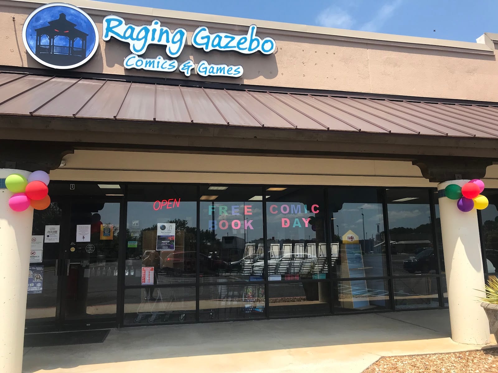 Raging Gazebo Comics & Games