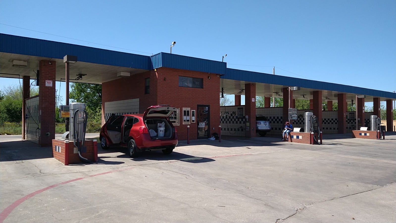 Self-serve car wash