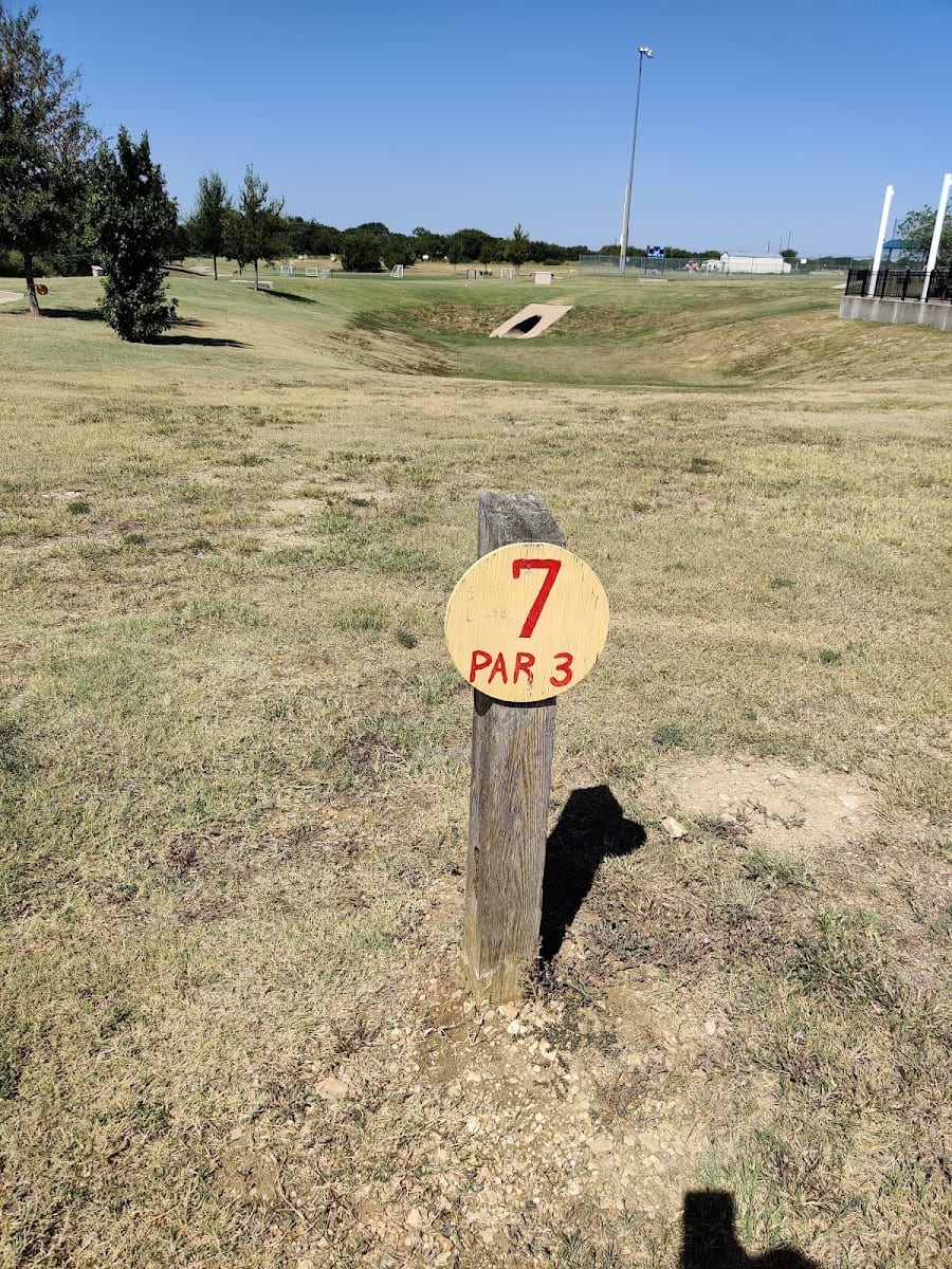 Justin Community Park Disc Golf Course