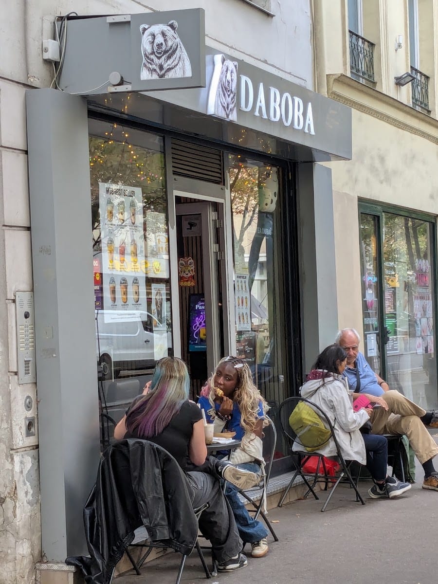 Daboba Paris Corn Dog et Bubble Tea