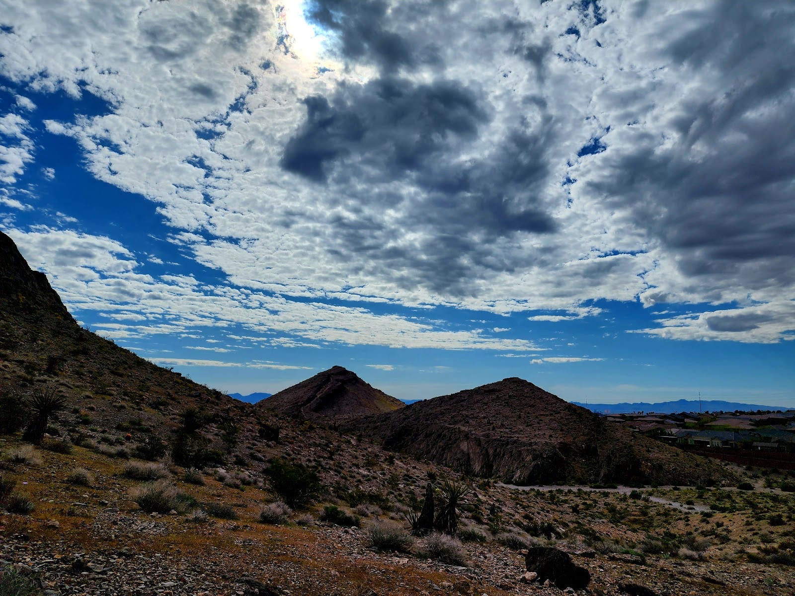 Cliff Shadows Open Desert Park