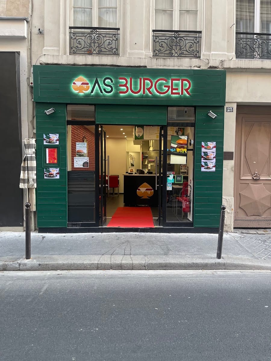 As burger