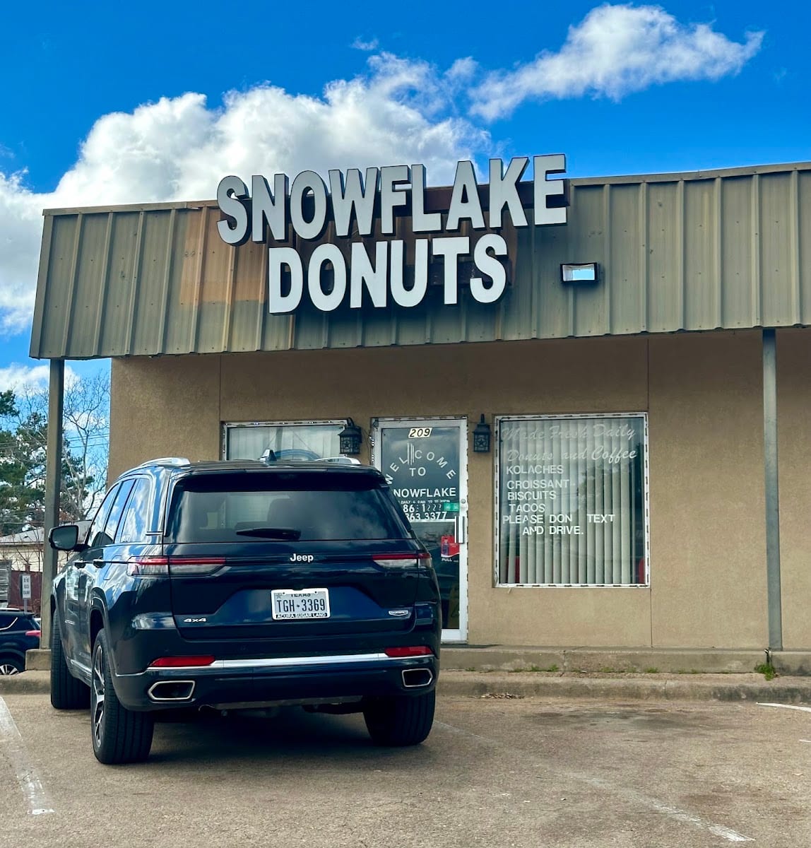 Snowflake Donuts