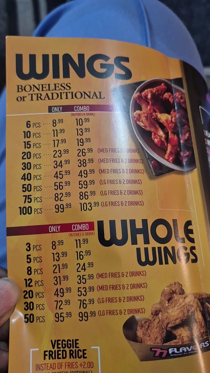 77 Flavors Wings & Philly (Covington Hwy), photo 4