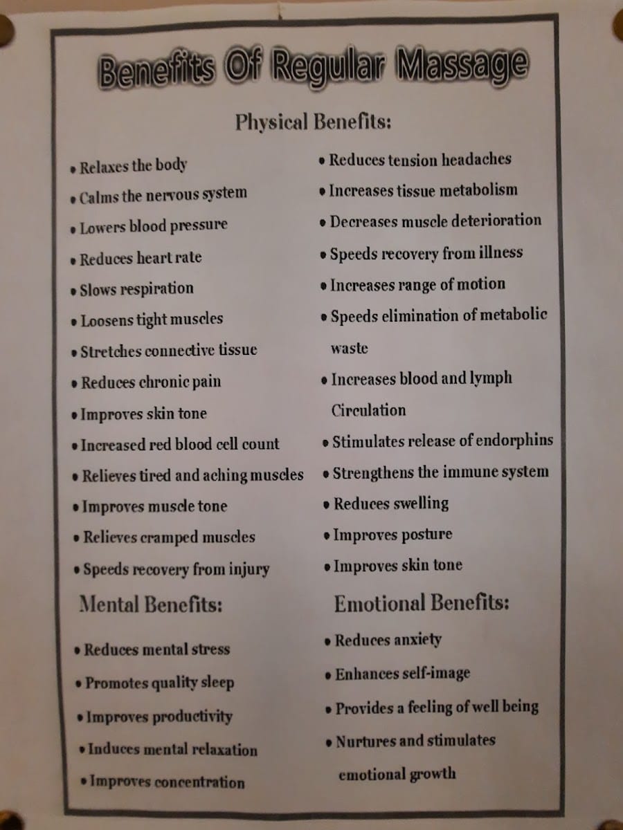 Natural Healthcare Massage Therapy