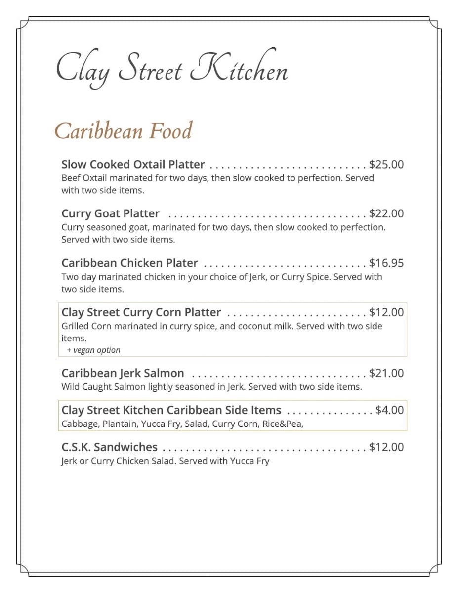 Clay Street Kitchen