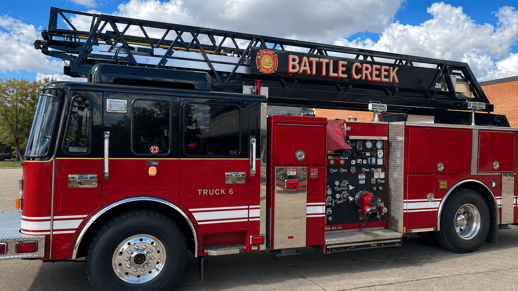 Battle Creek home fire reported