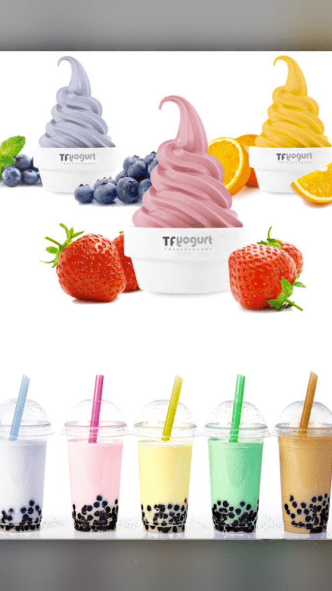 Tutti Frutti Frozen Yogurt