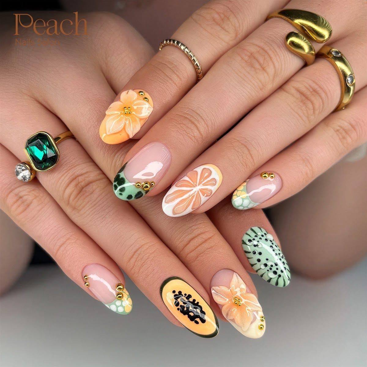 Peach Nails, photo 4