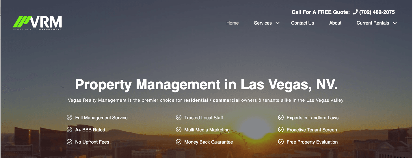 VRM Vegas Property Management Company