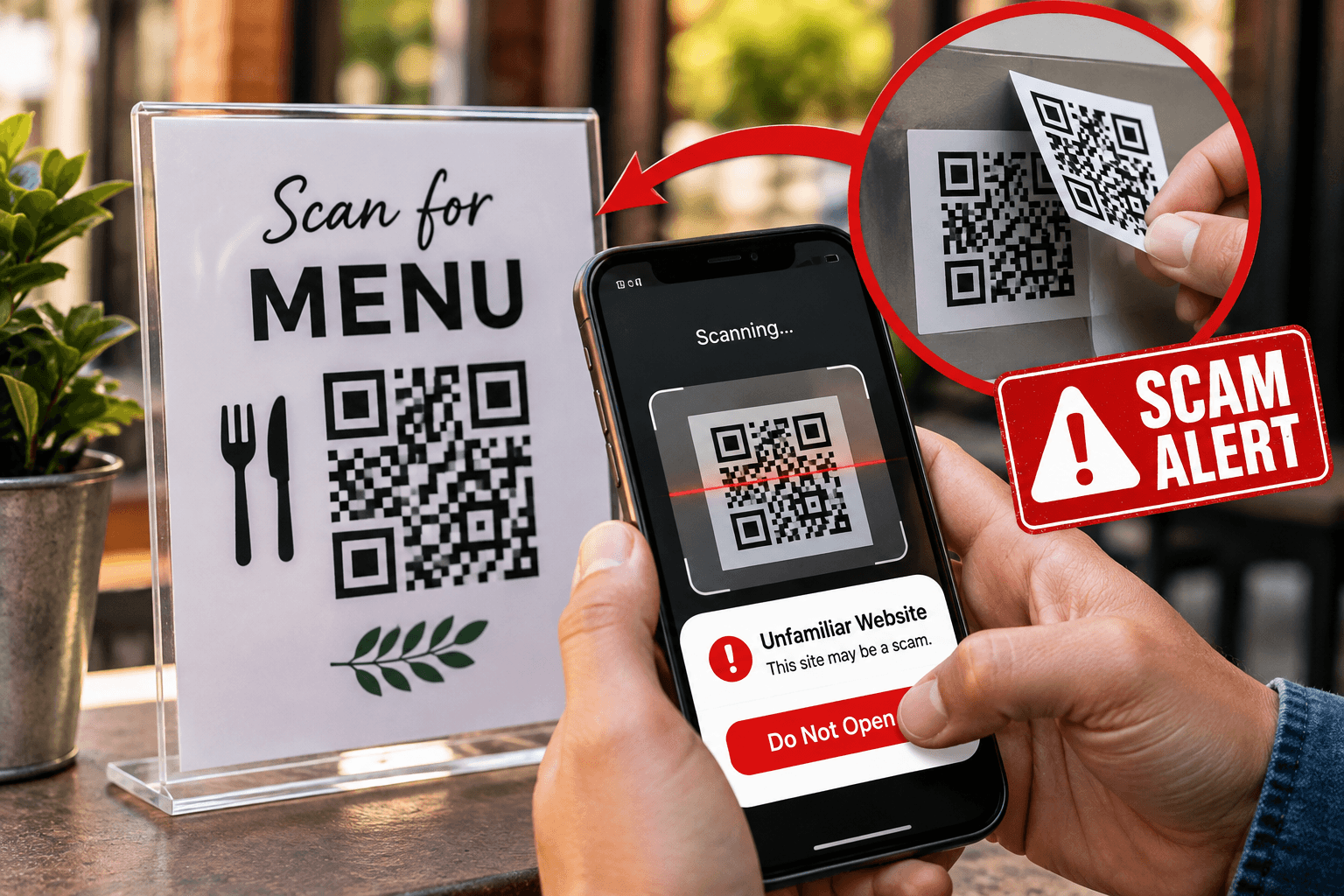 Think Before You Scan!