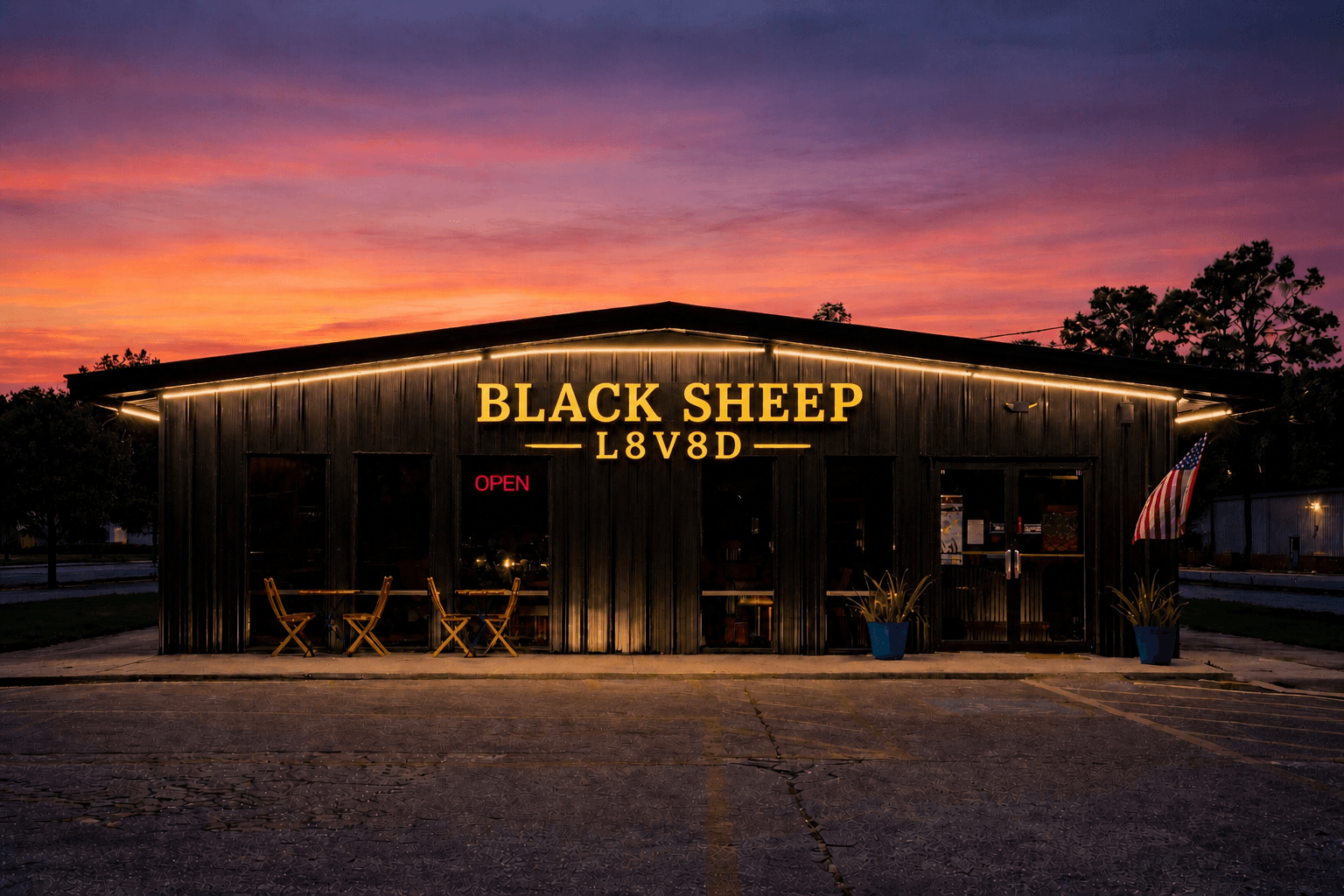 BLACK SHEEP L8V8D