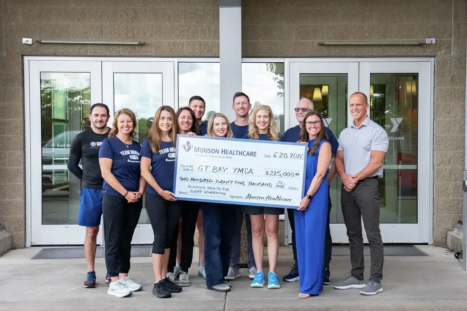 Grand Traverse Bay YMCA gets 225K donation from Munson Healthcare
