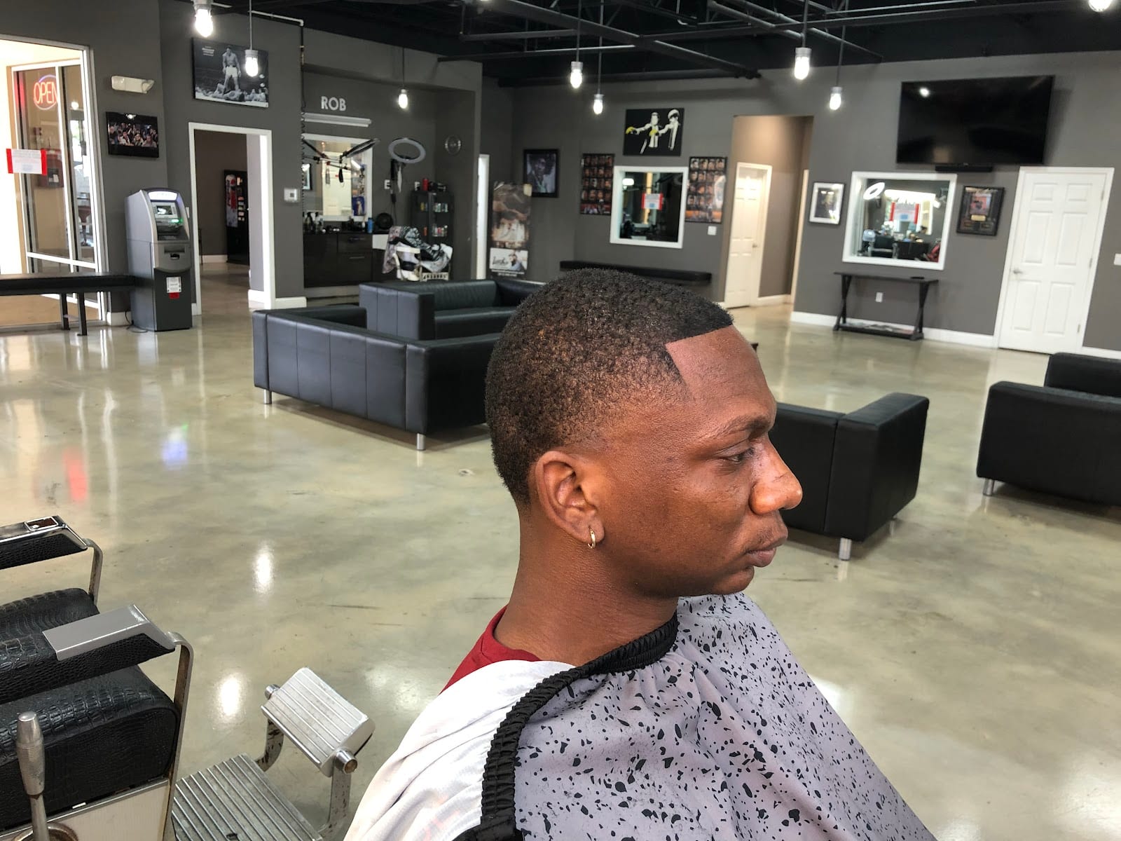 Anthony and Nat @ Westside barbershop, photo 3