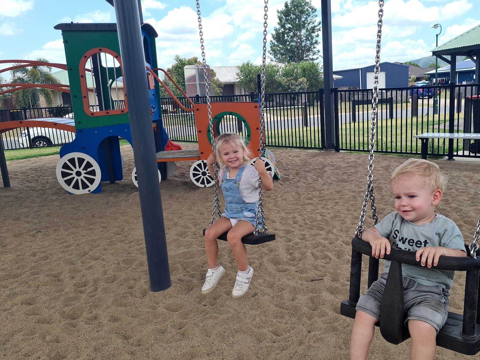 Nell Baker Park and playground, photo 2