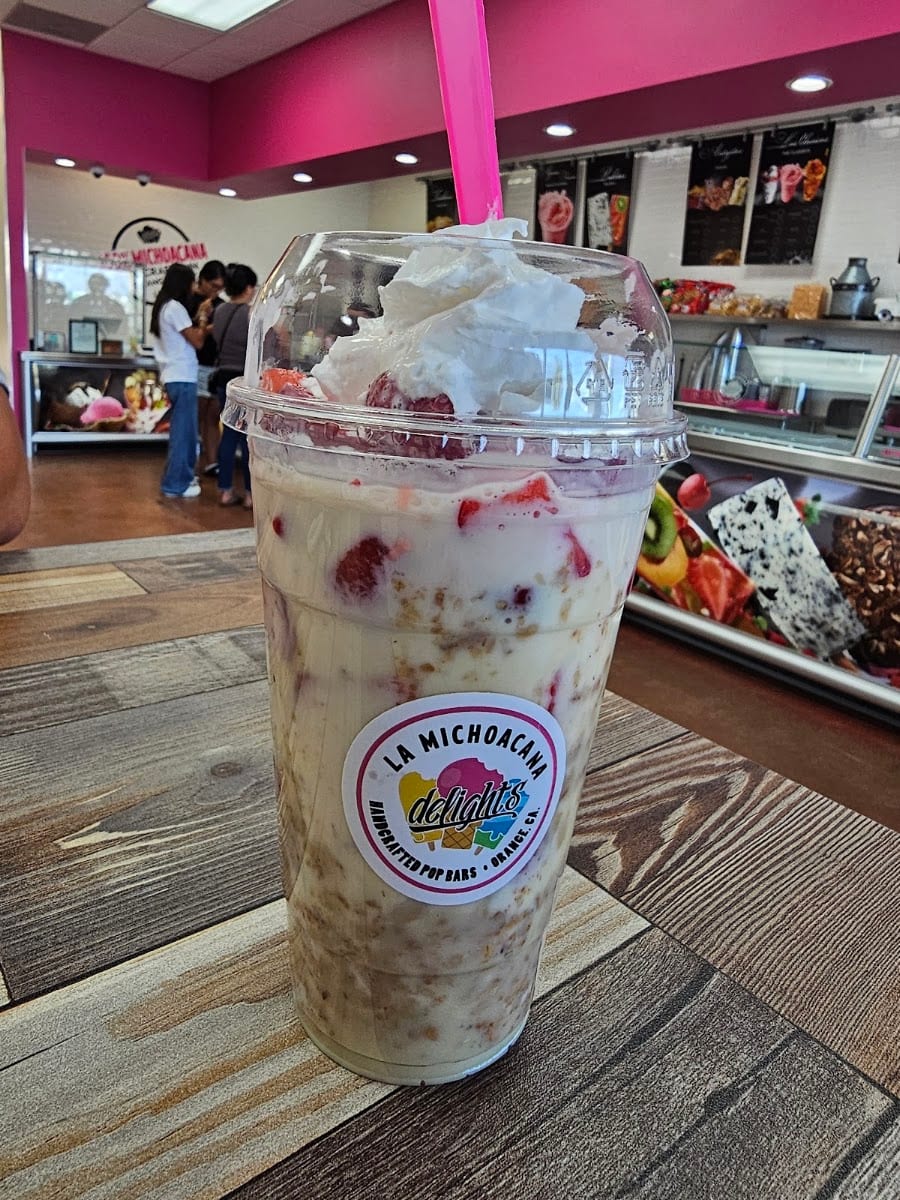 La Michoacana Ice Cream Of Orange