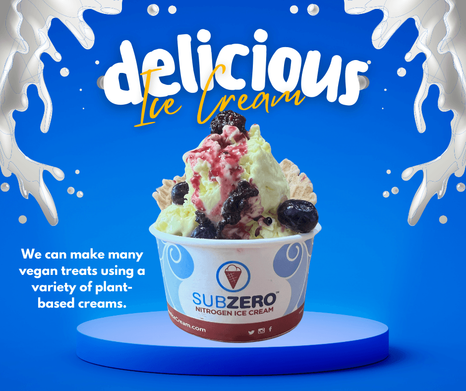 Sub Zero Nitrogen Ice Cream