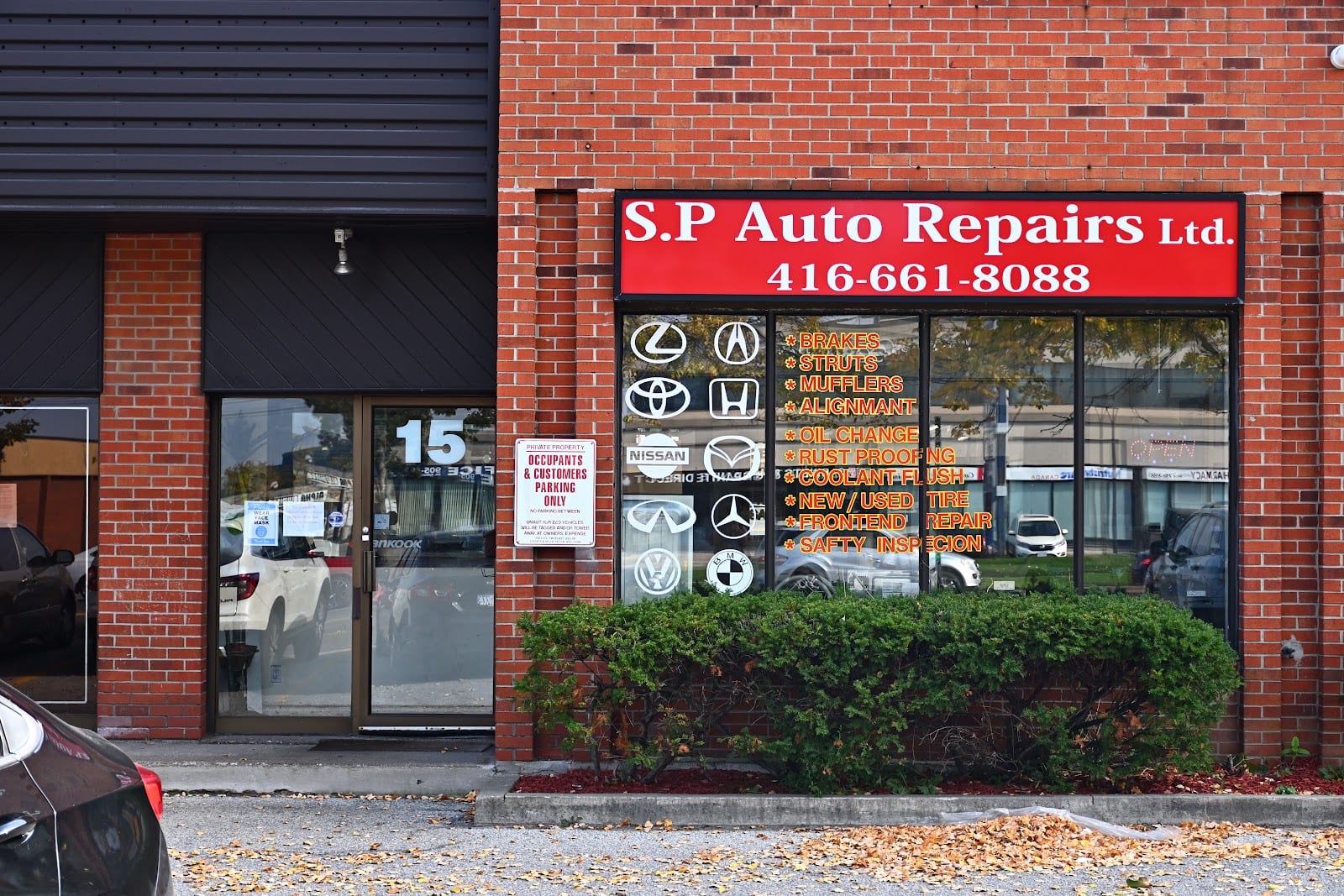 S.P Auto Repairs Ltd.