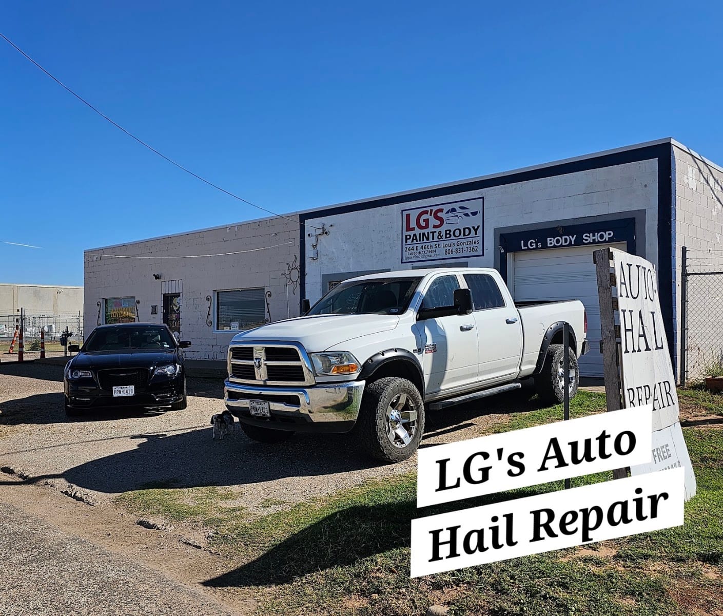 LG's Paint & Body, and Auto Hail Repair PDR