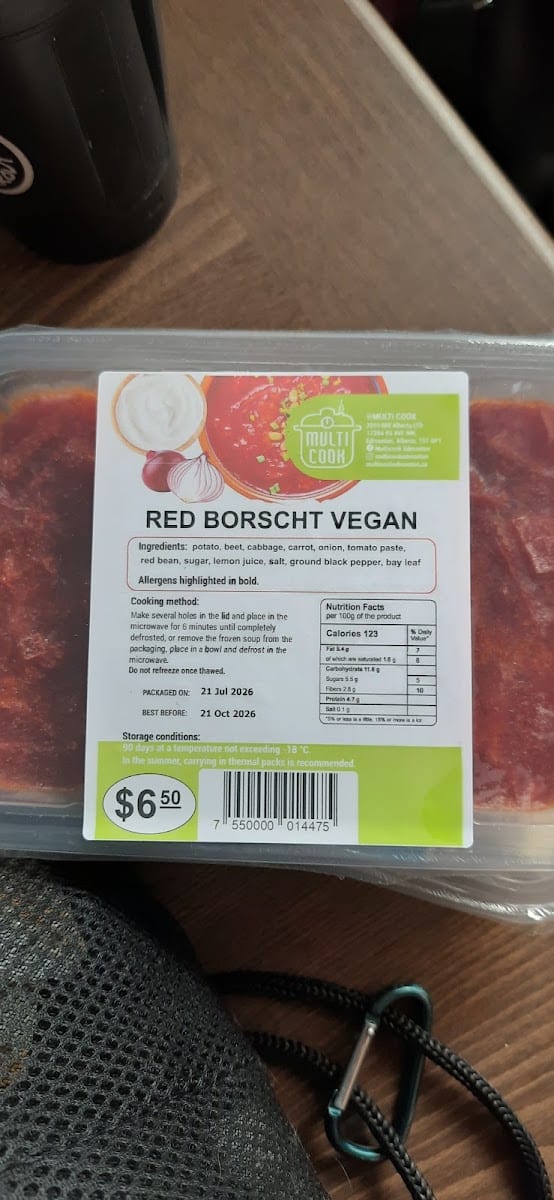 Ukrainian Handmade Frozen Food Multicook Sherwood Park, photo 4