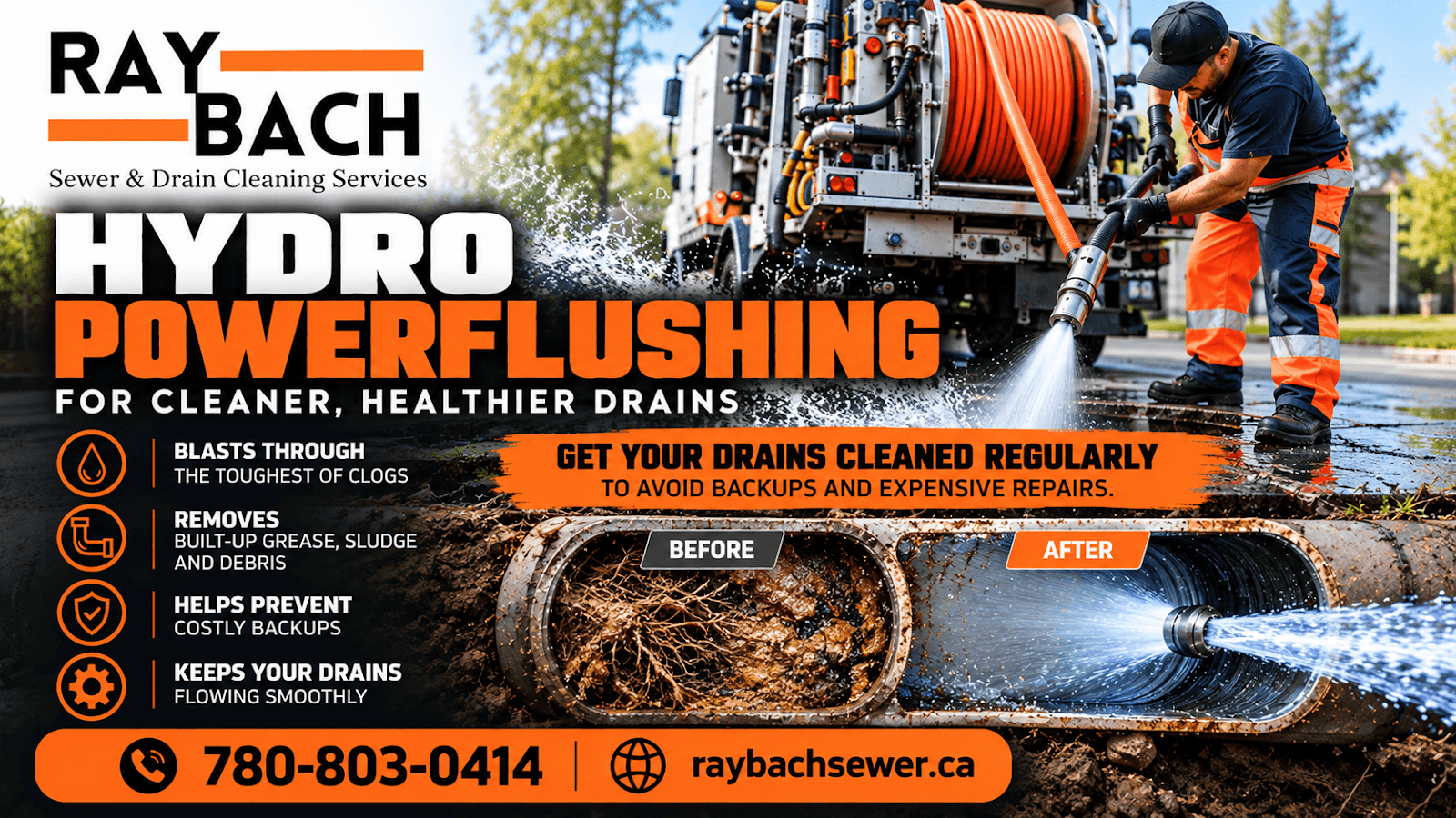 RayBach Sewer & Drain Cleaning Services, photo 4