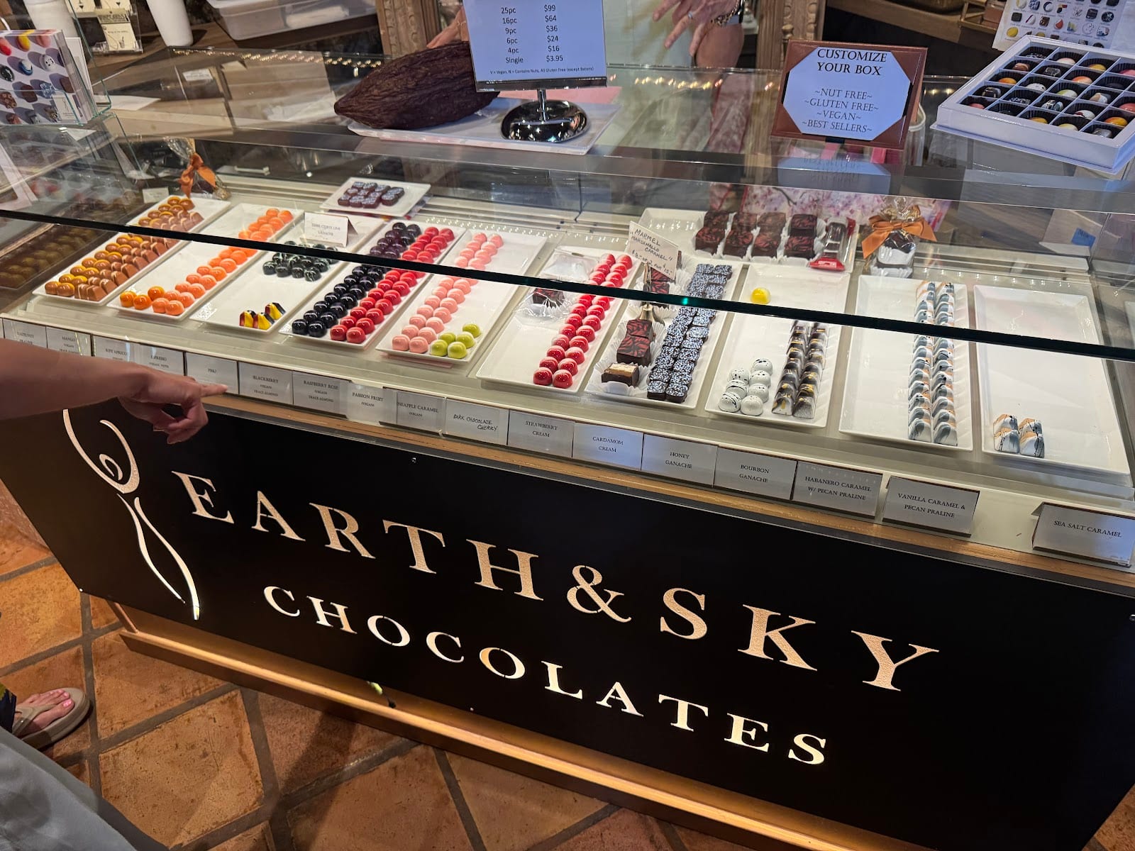 earth & sky chocolates
