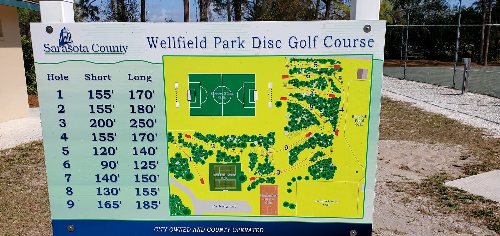 Wellfield Park Disc Golf Course @ Wellfield Park, photo 2