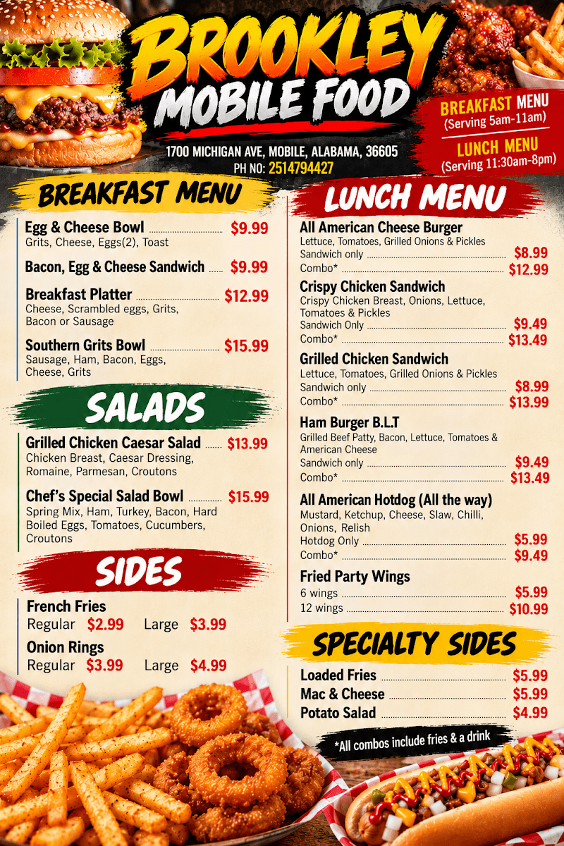 Brookley Mobile Food