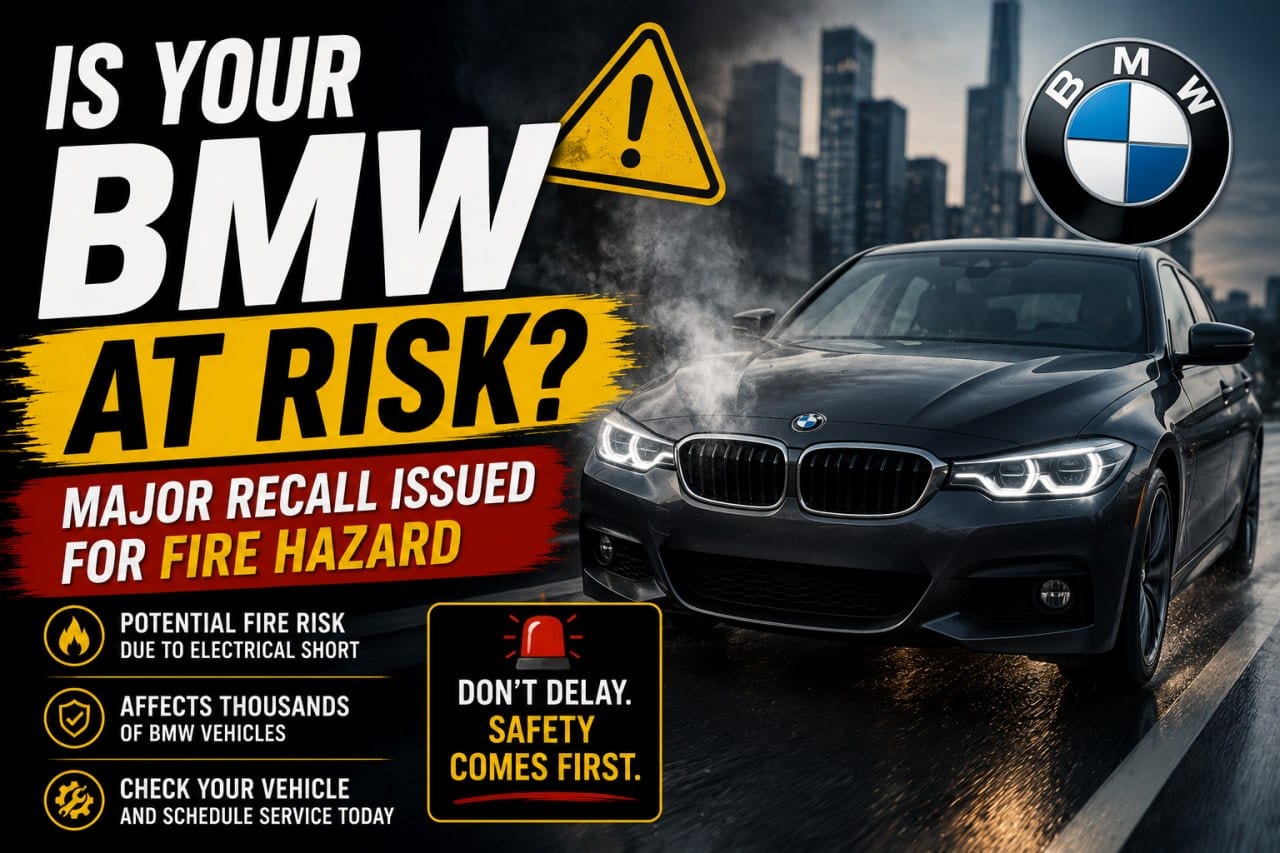 BMW Recalls 29,000 Vehicles for Fire Risk