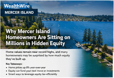 Your Home Is Sitting on a Gold Mine — Mercer Island Sellers Are Cashing In Big!