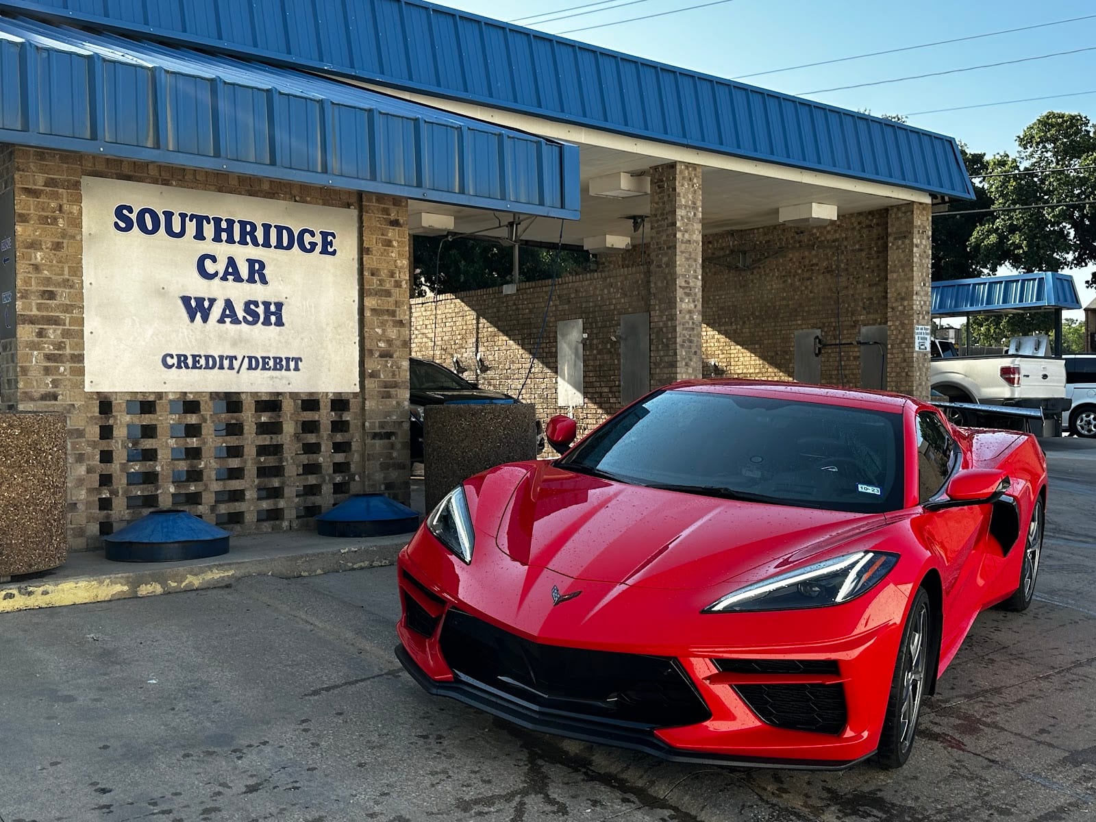 1$ car wash
