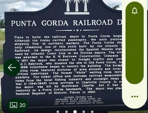 Punta Gorda Railroad Depot, photo 2
