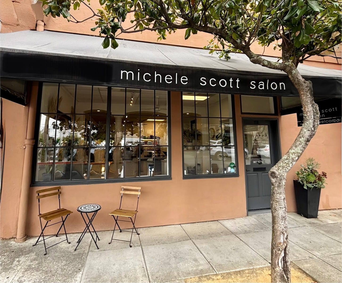 Ashley Preston at Michele Scott Salon