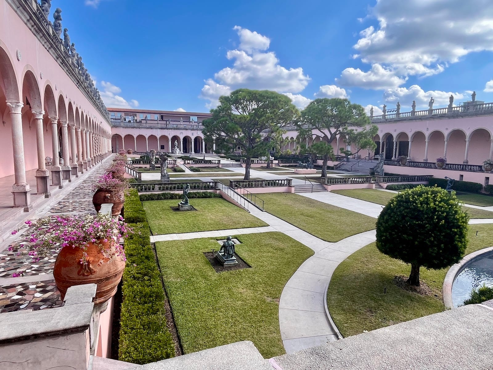 Garden of Ancient Statues at the Ringling Museum