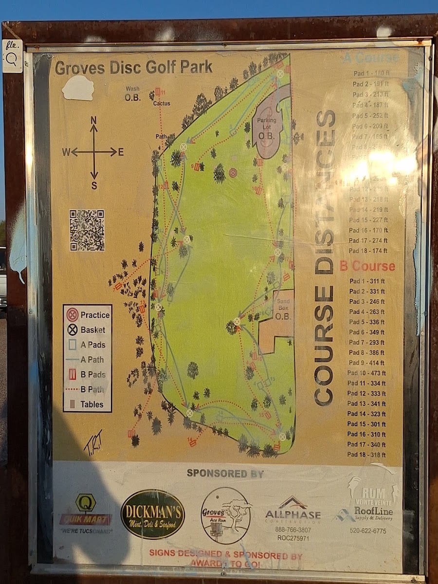 Groves Park Disc Golf Course