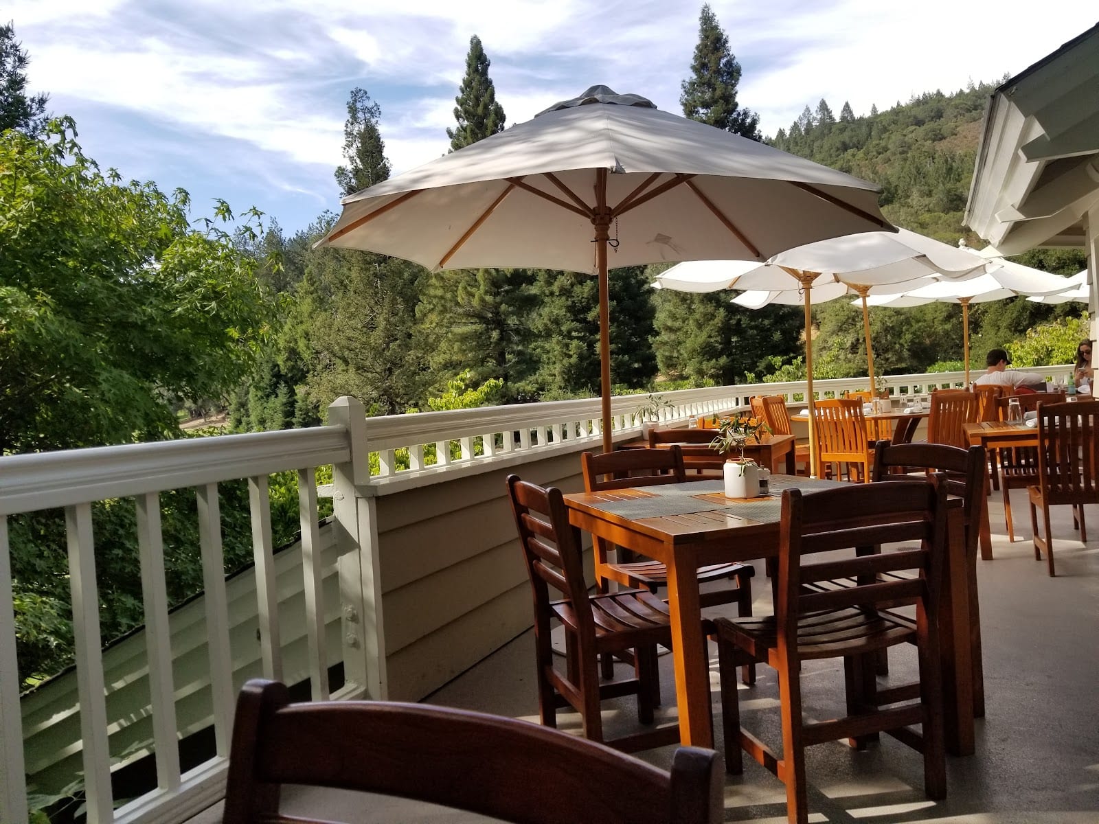 The Terrace Café at Meadowood Napa Valley. Seasonally open to Meadowood Guests and Meadowood Club Members, photo 4